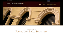Desktop Screenshot of foottlaw.com.au
